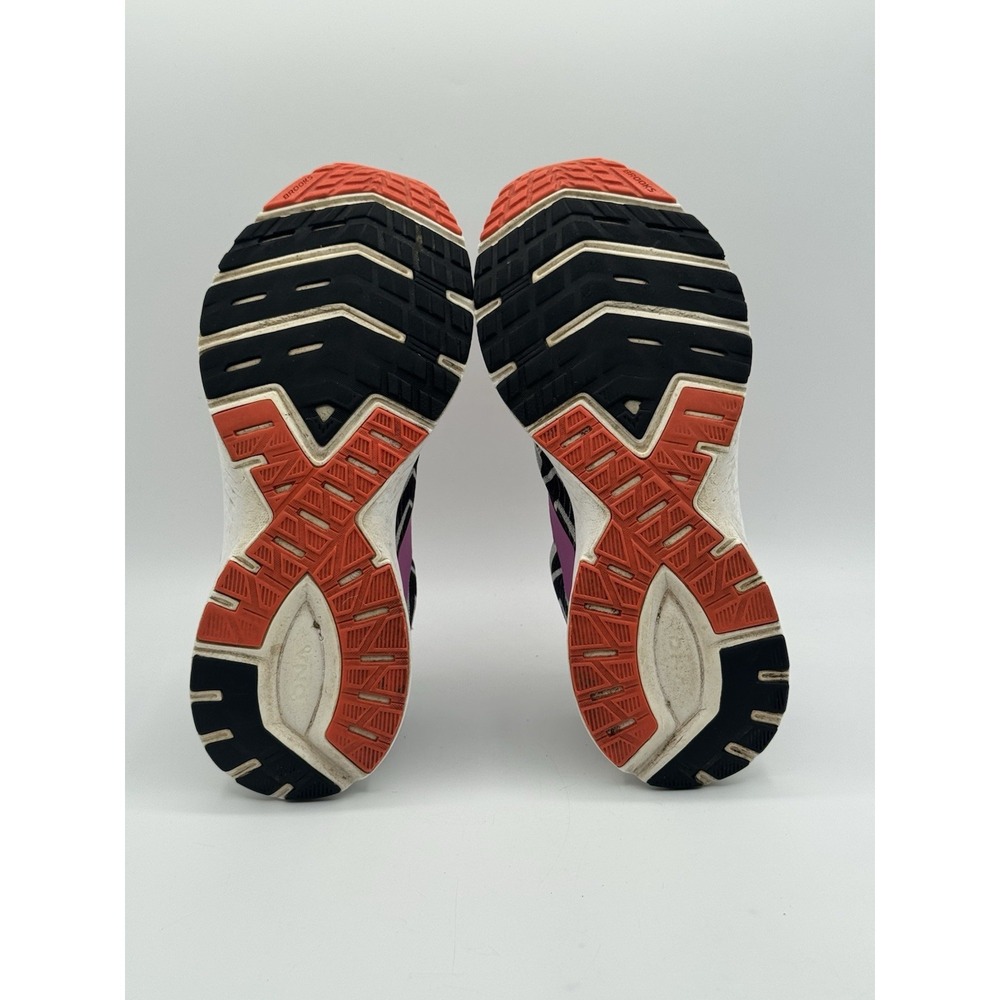 Brooks Launch Running Shoes Women's Size9 B Gray Pink Orange Sneakers - Picture 10 of 11
